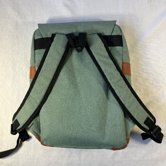 LIKE NEW! Ugrace Canvas Backpack, Seafoam Green - Picture 9 of 12